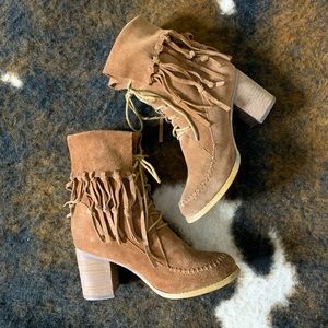 Sbicca Fringe Boot